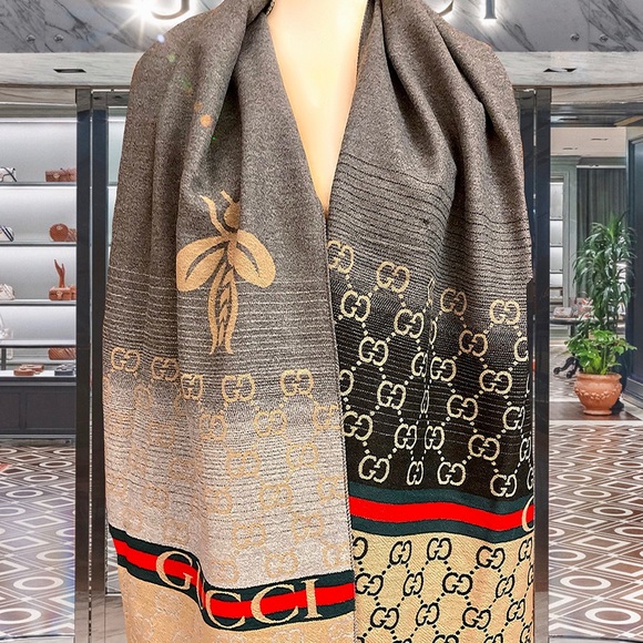 Gucci Accessories - Authentic GUCCI Soft Cashmere Scarf